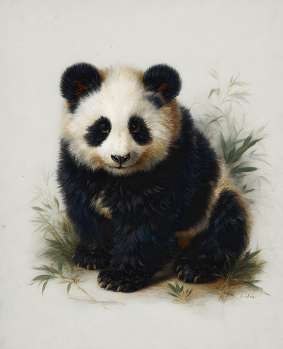 Cubo panda gigante - cubo,