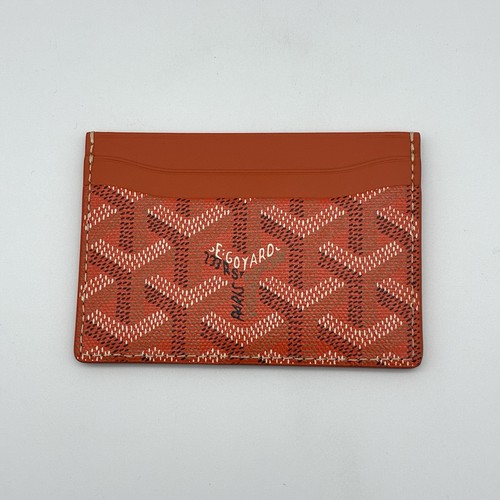 Goyard cardholder arancione - cardholder,