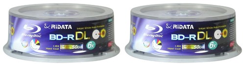 Ridata blu ray r - 50, blu-ray