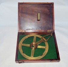 A 6" single arm protractor by