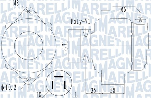 Alternatore 063731120010