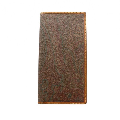 Etro portafoglio bifold lungo - portafoglio,