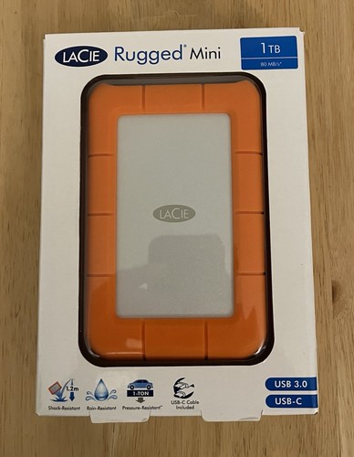 Lacie rugged mini 1tb - rugged, hard