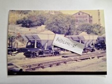 Fotografia Ferrovia FCL Coppia di carri tramoggia TG1410 e TG1527 Settembre 1988