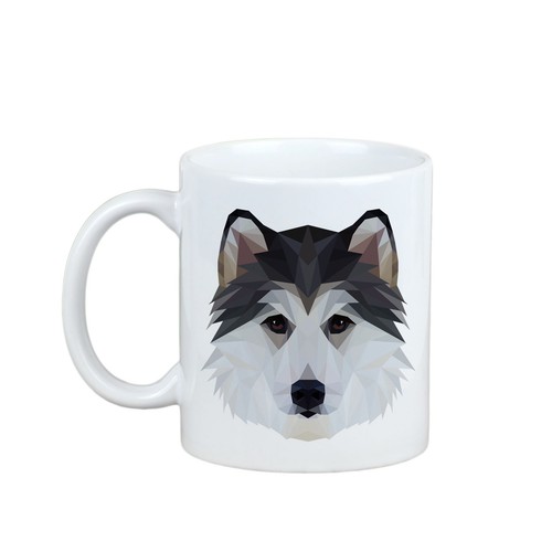 Siberian husky tazza - husky,