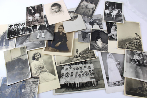 Lotto foto epoca bambini - 23,