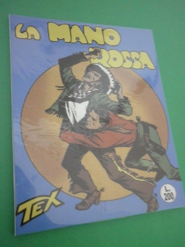 Tex mano rossa variant - tex,
