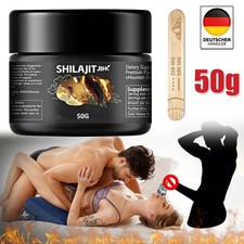 Resina Shilajit Pura Originale Himalaya 50g Estremamente Efficace Premium Alta Resistenza DE