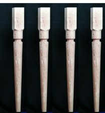 SET DI 4 GAMBE IN LEGNO FAGGIO