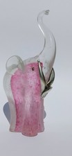 Seguso Murano Elephant Pink