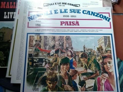 Napoli sue canzoni - napoli, e