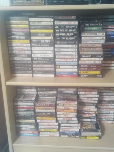 Cassette tape lot - tape, rock
