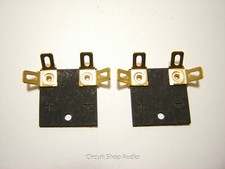 Coppia terminali woofer / parte altoparlante / vanga oro .25 / FBT1