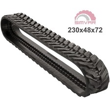 Cingoli in Gomma Cingolo SIMVAR 230x48x72 per Minipala Ragno Escavatore Dumper