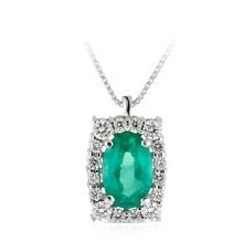 Girocollo oro bianco - oro, 18kt
