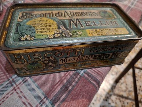 Antica scatola biscotti - antica,