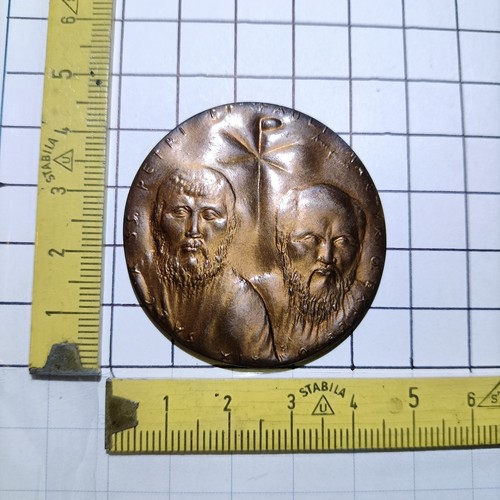 Medaglia papa paolo anno v - papa,