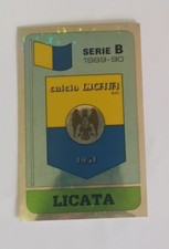 Calciatori 1989-90 Panini Sticker 416 LIcata Club Badge mai usato