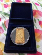 Lingotto lamina oro 24K - Milan Champions League - Vienna 90