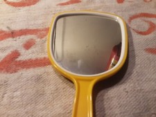 VINTAGE PLASTIC MIRROR MADE IN