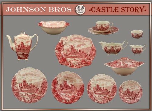 Johnson bros castle story - johnson, "castle
