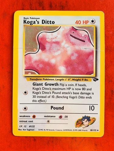 Lotto carte pokemon koga - pokemon, koga’s