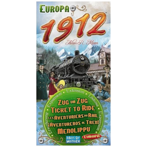 Ticket ride europa 1912 - to,