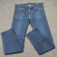 Jeans Dsquared2 uomo W34 blu