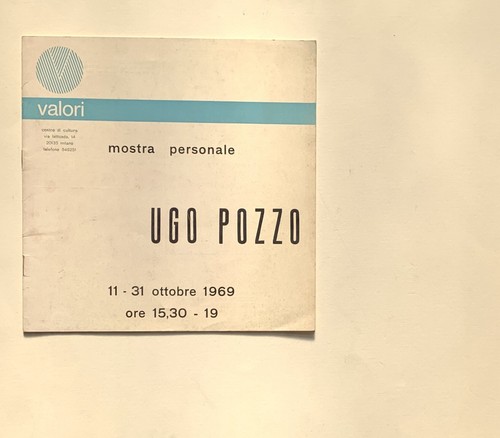 Mostra personale ugo pozzo - mostra, /