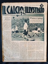 rivista IL CALCIO ILLUSTRATO anno 1942 numero 44 Torino - Roma