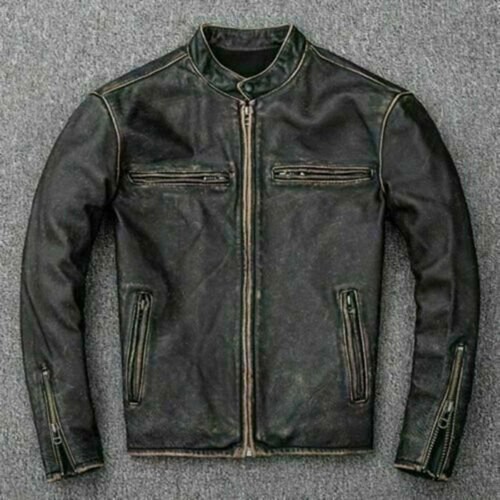 Giacca classica biker - , uomo
