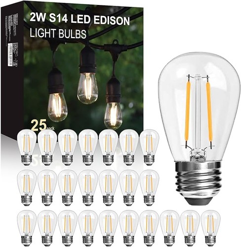 Lampadine filamento led 2w - filamento,