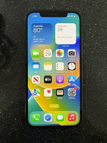 Apple iphone gb blu - apple, 12
