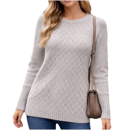 Maglione crew grigio neutro - maglione,