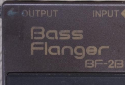 Boss bass flanger pedale - boss,