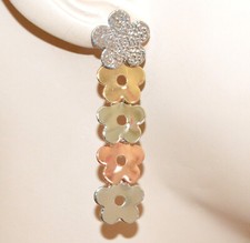 Orecchini donna argento oro