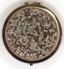 Diamante Handbag Mirror 70mm