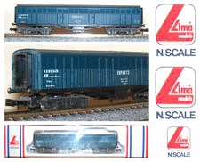 LIMA 320867 CARRO MERCI FS da 42Ton TRASPORTO BESTIAME con SOFFIETTI BOX SCALA-N