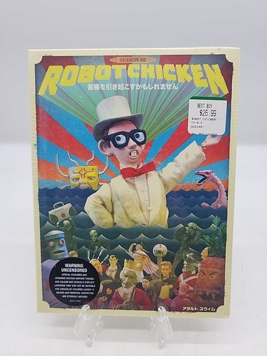 Robot chicken season dvd - chicken,
