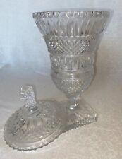 Calice in vetro artistico decorativo Murano vintage colore trasparente originale con piano