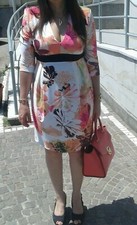 abito donna floreale annarita n