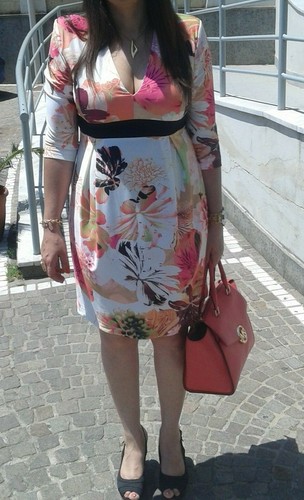 Abito donna floreale annarita - floreale,