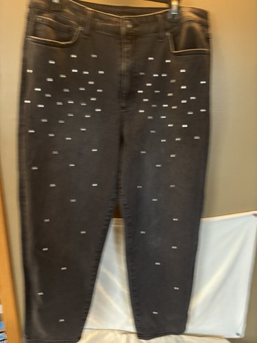 Jeans donna inv denim - jeans, nero