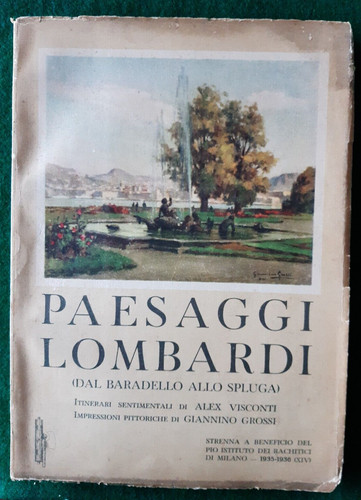 1936 paesaggi lombardi dal - 1936,