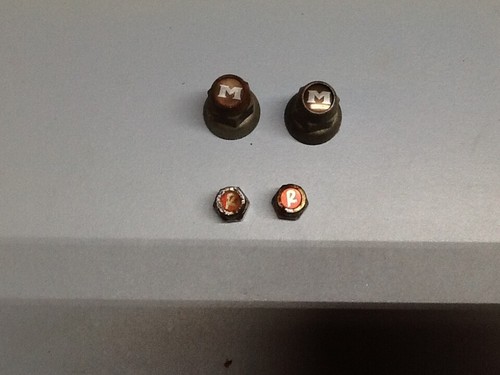 Vintage bicycle wheel nuts - bicycle,