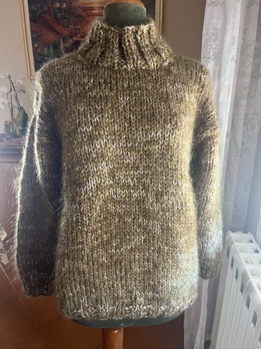 Maglione pesante lana mohair
