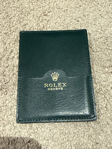 Rolex porta garanzia verde - porta,