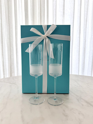 Flauti champagne tiffany co - flauti,