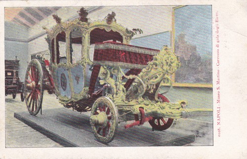 Cartolina napoli museo s - ,museo,