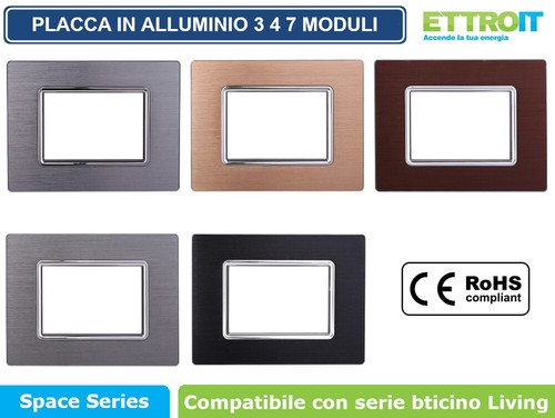 Placche alluminio 4 - in, 3